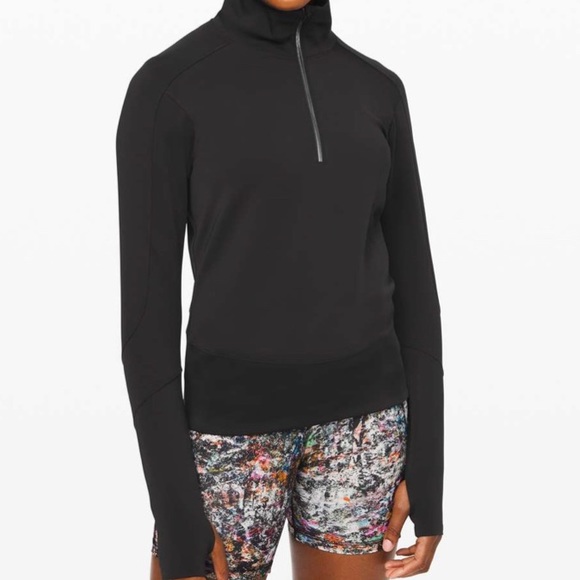 Lululemon Run to Reset 1/2 Zip Black • XS - Picture 8 of 9